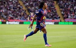 Jules Kounde chưa hài lòng với chiến thắng nhọc của Barca