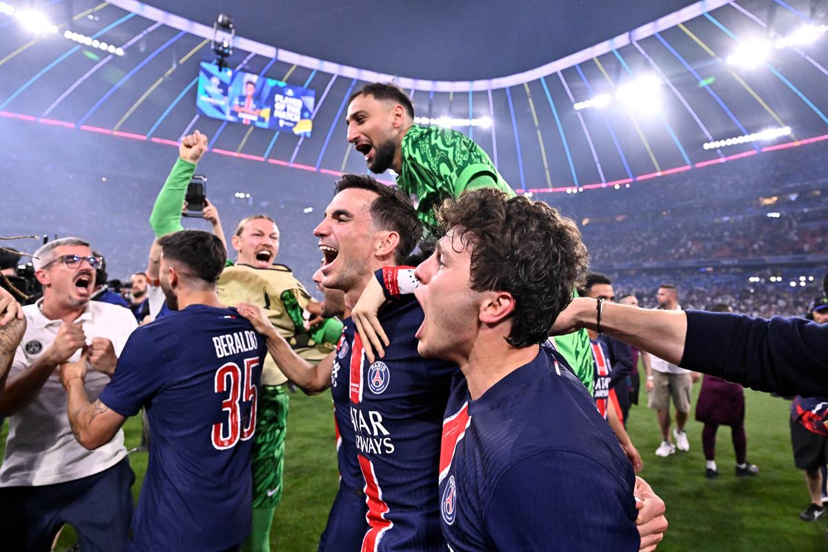 PSG vo dich Champions League