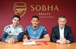 William Saliba: Arsenal là nơi tuyệt vời nhất để gắn bó