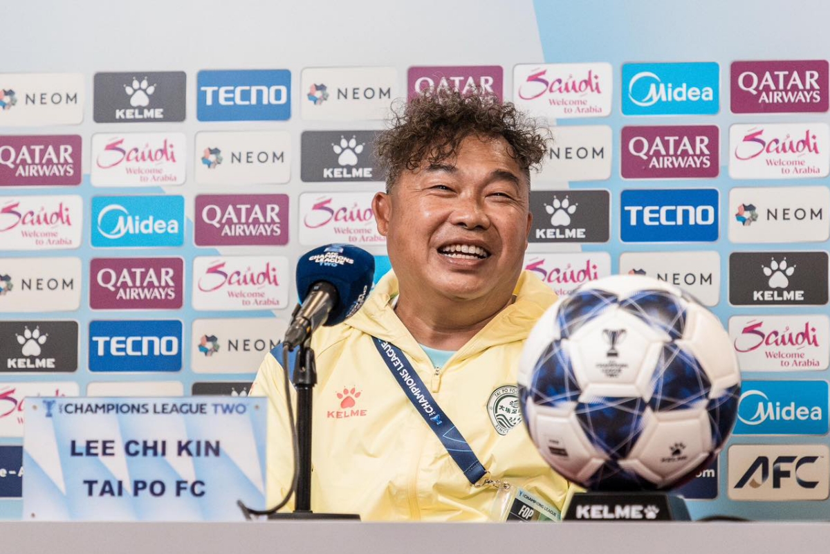 HLV Lee Chi Kin cua Tai Po FC