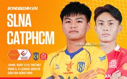 Highlights SLNA vs CATPHCM: Ngược dòn ngoạn mục (LPBank V.League 1-2025/26)