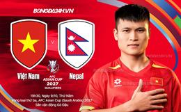 Nhận định Việt Nam vs Nepal (19h30 ngày 9/10): Dễ có thắng đậm